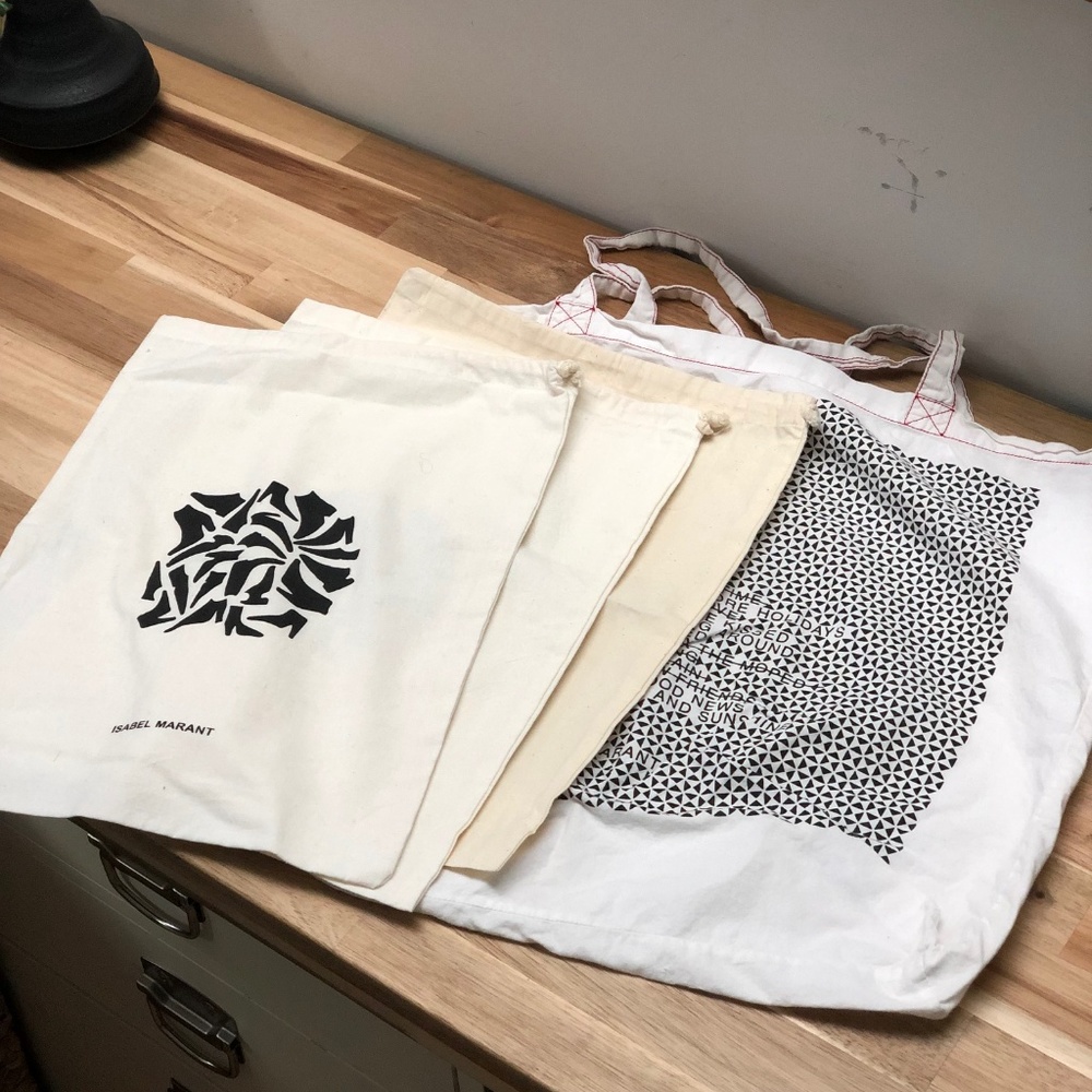 Isabel Marant Dust Bags (3) & Tote Bag